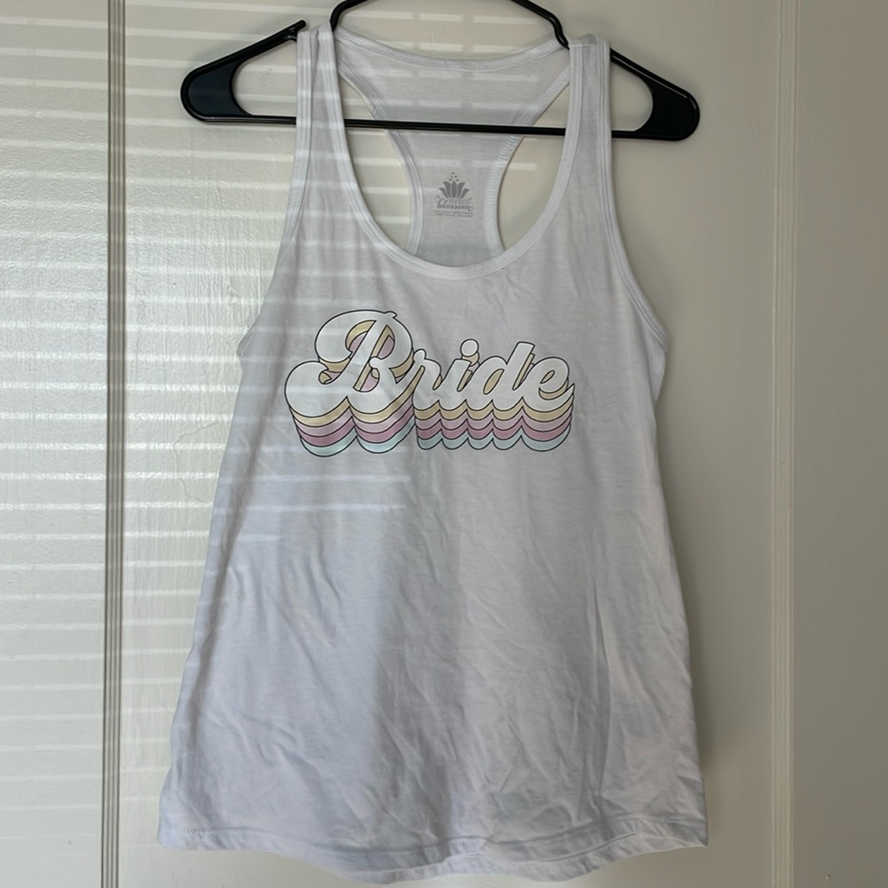 White Bride Racerback Tanktop